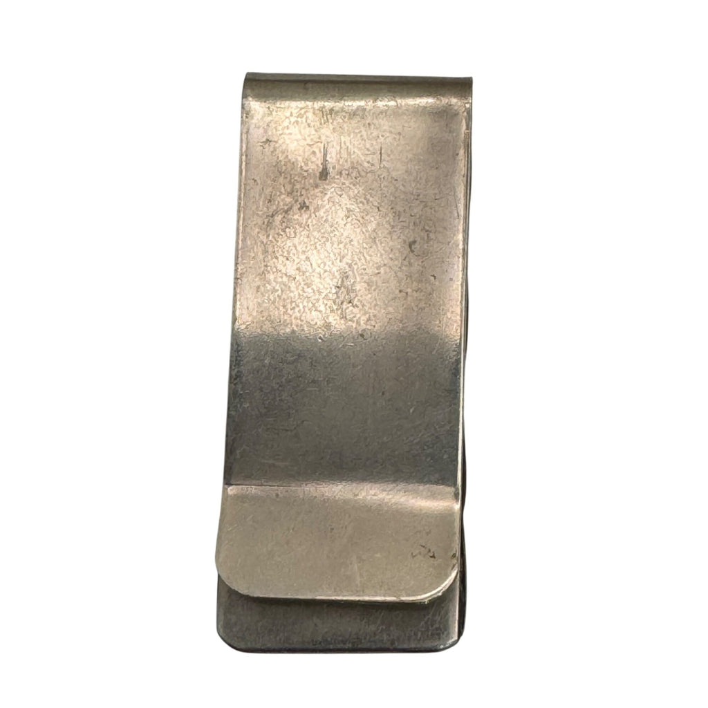 Southwestern Stamped Money Clip Vintage Handcrafted Tribal Fetish Bear Dad Gift
