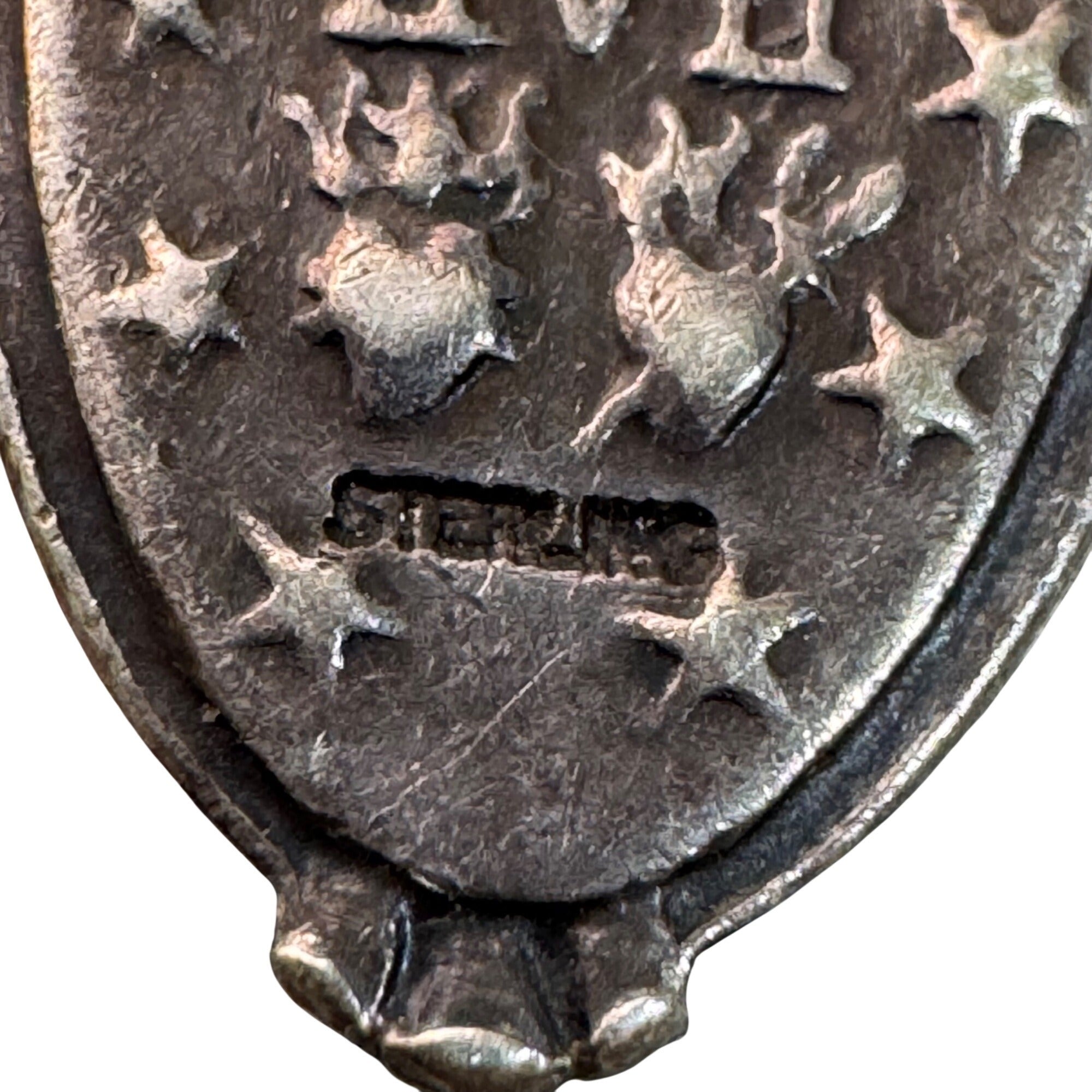 Miraculous Mary Medal Pendant Vintage Sterling Silver Religious Catholic Charm