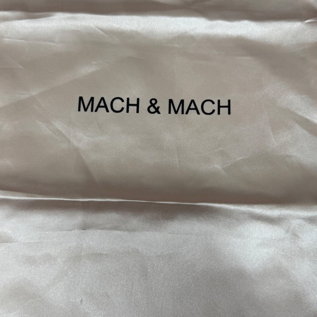 Mach & Mach Satin Drawstring Dust Bag 14”x9 Light Pink Storage Pouch Shoes Purse