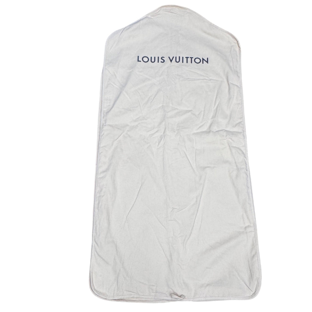 Louis Vuitton Cotton Fabric Garment Bag 48" x 23" Dress Suit Dust Bag Authentic