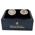 Brooks Brothers 1943 Mercury Dime Cufflinks Vintage Silver Coin Mens Gift In Box