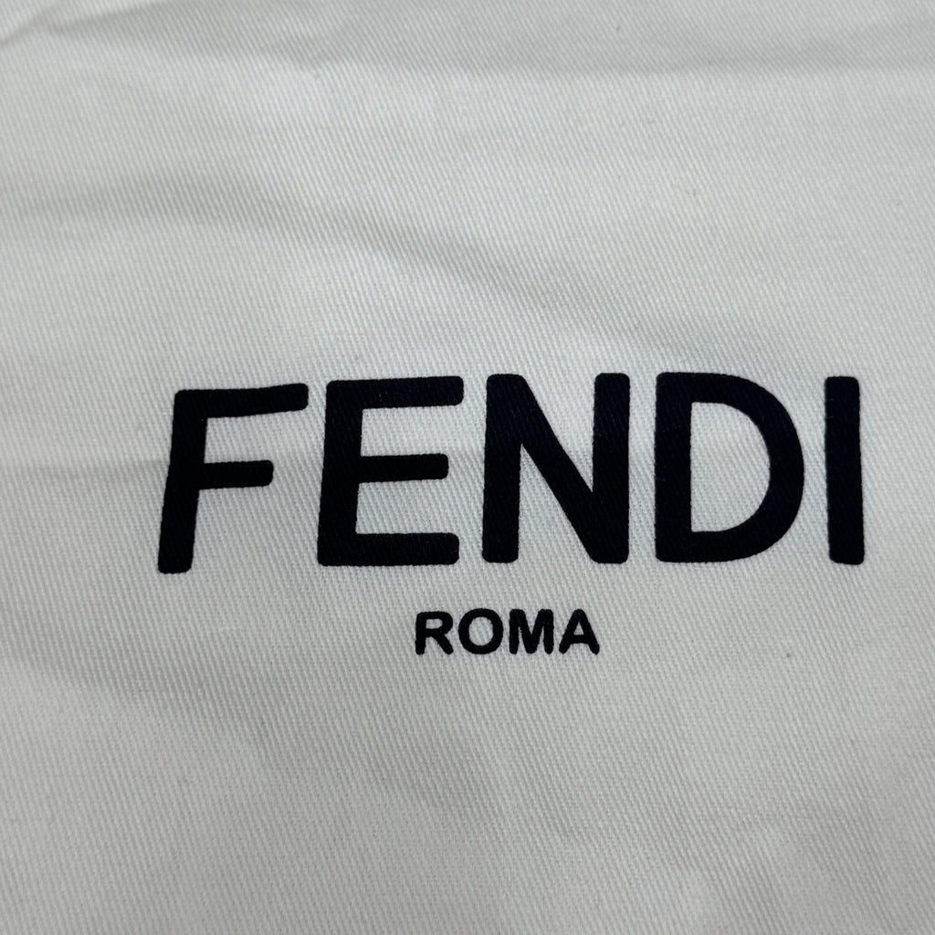 Fendi White Cotton Dust Bag 13.75X11.5 Handbags Purse Shoes Accessories Large