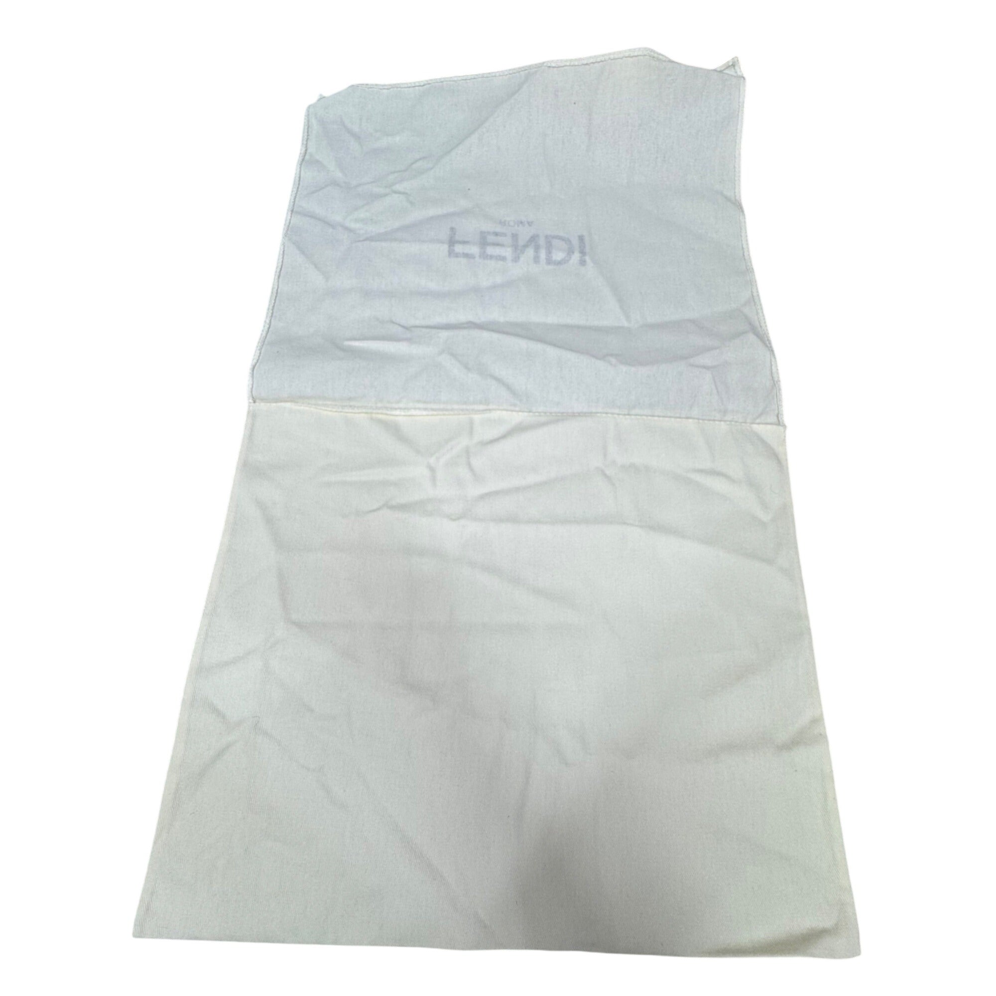 Fendi White Cotton Dust Bag 13.75X11.5 Handbags Purse Shoes Accessories Large