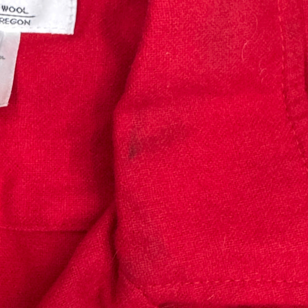 Pendleton Heritage Jacket Women Large Red Wool Limited Edition Made in USA  READ