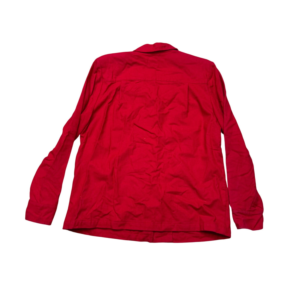 Pendleton Heritage Jacket Women Large Red Wool Limited Edition Made in USA  READ
