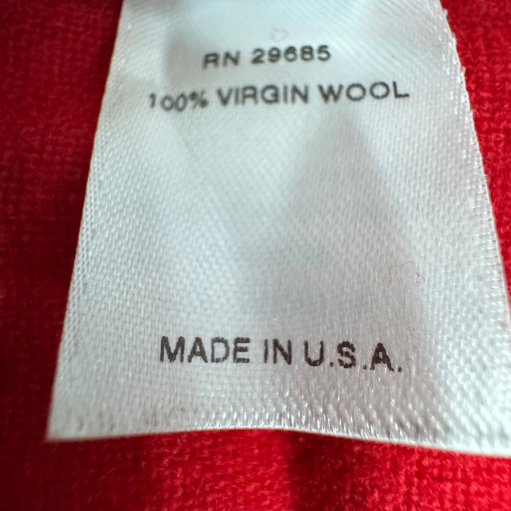 Pendleton Heritage Jacket Women Large Red Wool Limited Edition Made in USA  READ