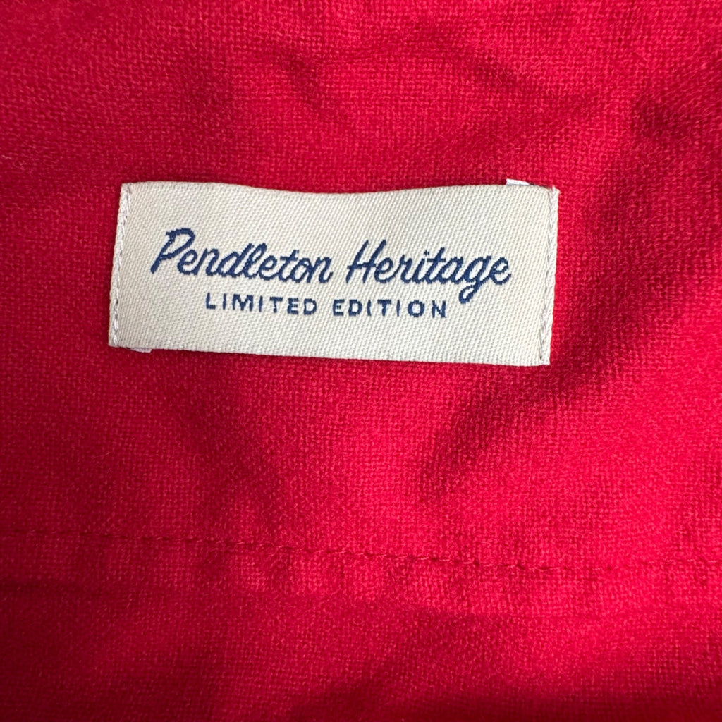 Pendleton Heritage Jacket Women Large Red Wool Limited Edition Made in USA  READ