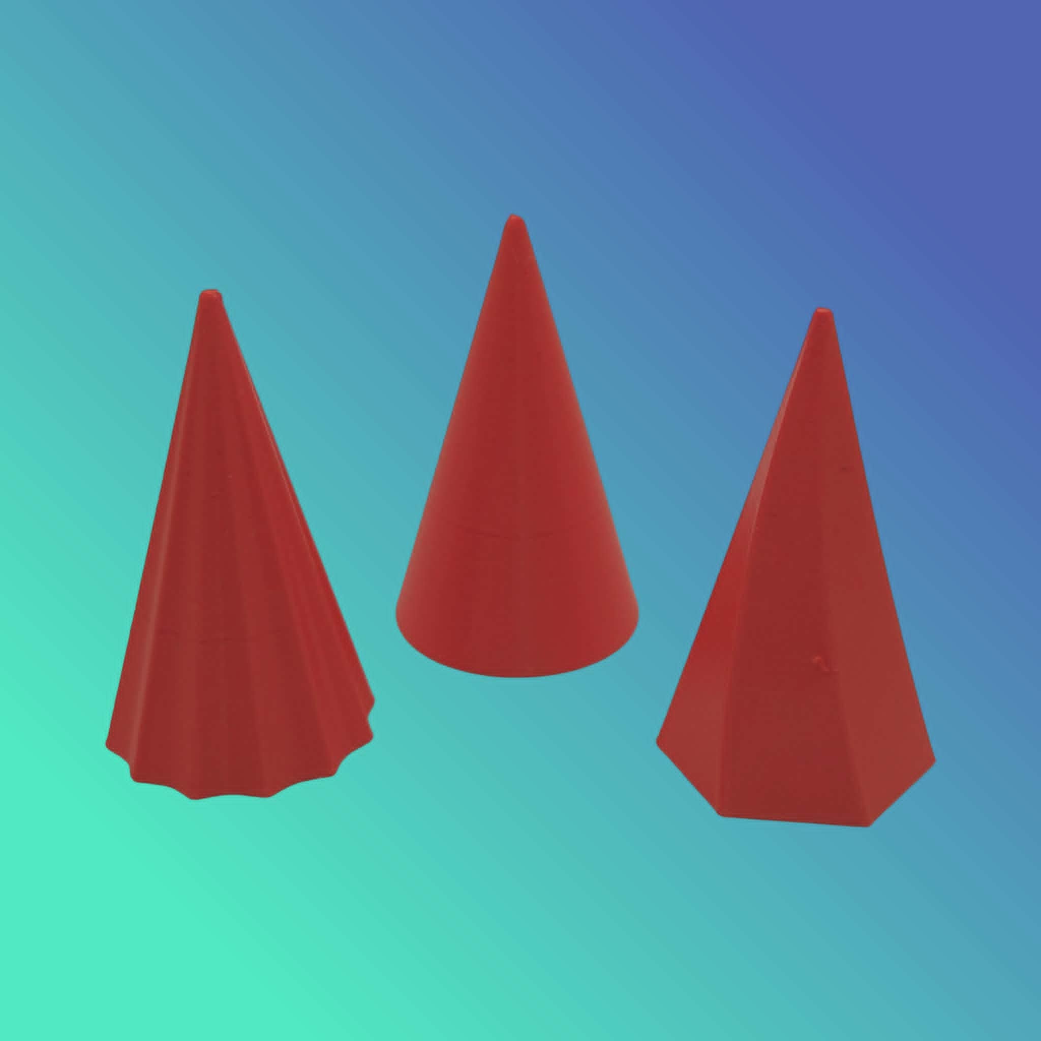 Ring Display Stand Set of 3 - Any Color