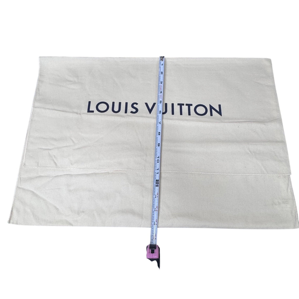 Louis Vuitton Beige Dust Bag 22x15 Storage Gift Authentic Handbags Accessories