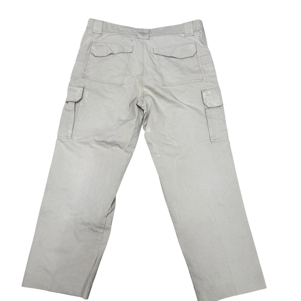 Tru-Spec Mens Ripstop Cargo Pants Beige Sz 38 x 30 Durable Tactical Outdoor Wear