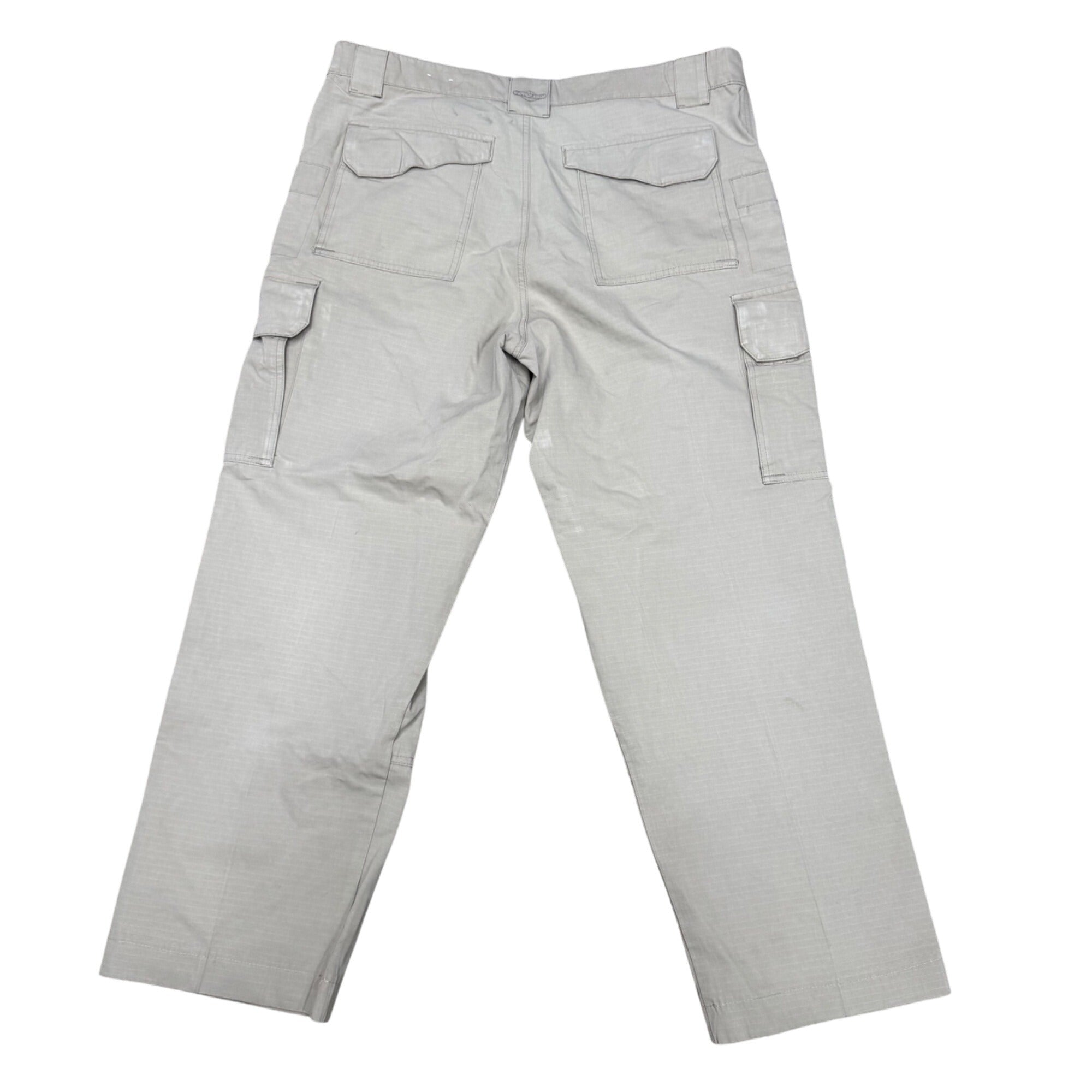 Tru-Spec Mens Ripstop Cargo Pants Beige Sz 38 x 30 Durable Tactical Outdoor Wear