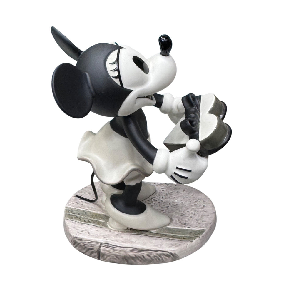 WDCC Walt Disney  Minnie Mouse Figurine Oh Its Swell! Puppy Love Box & COA 5.5"