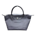 Longchamp Le Pliage M Modele Depose XL Travel Bag Fold-up Tote Gray Large