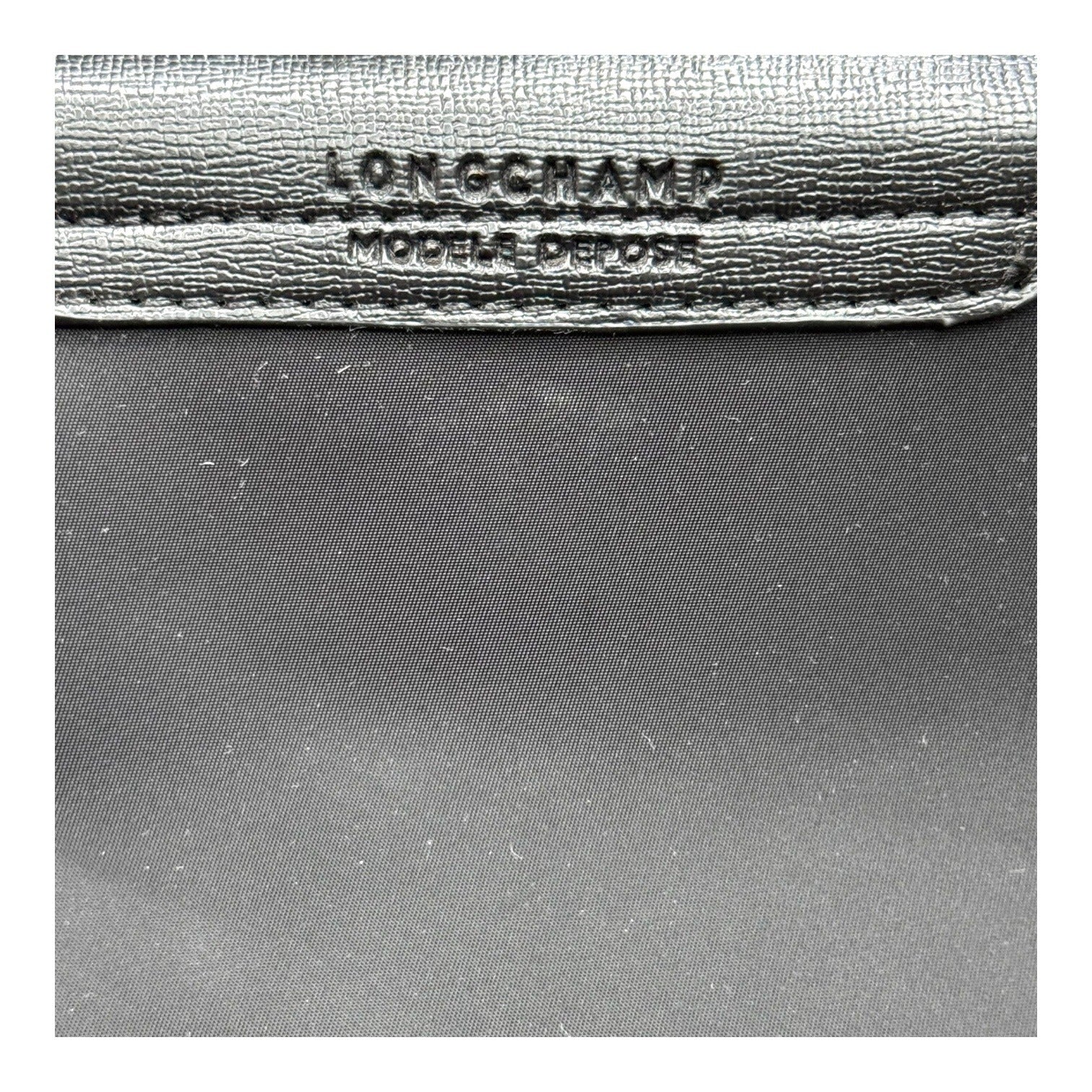 Longchamp Le Pliage M Modele Depose XL Travel Bag Fold-up Tote Gray Large