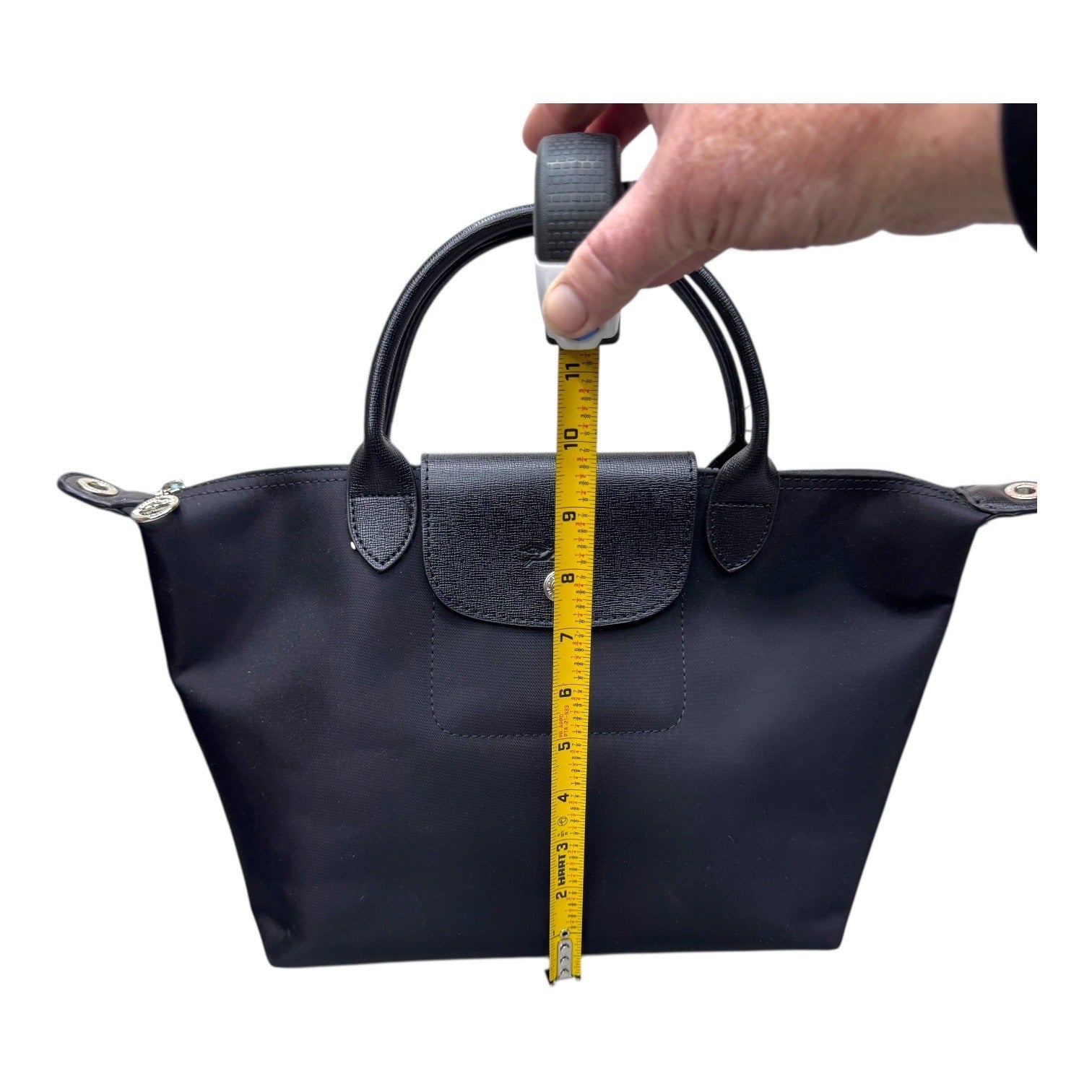 Longchamp Le Pliage M Modele Depose XL Travel Bag Fold-up Tote Gray Large