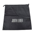 Judith Leiber Couture Black Dust Bag  Drawstring Storage 10x10 Clutch Minaudiere