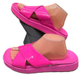 UGG Pink Patent Leather Slide Sandals Size 12 Womens Pool Beach Y2K Cruise NEW