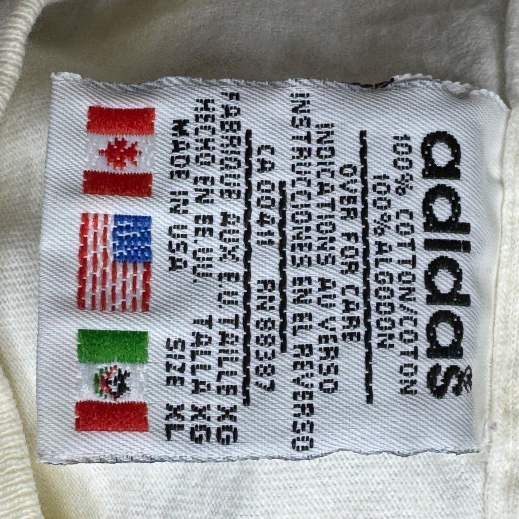 Vintage Adidas Florida Gators 1995 First Soccer Match Tee XL White Vintage READ