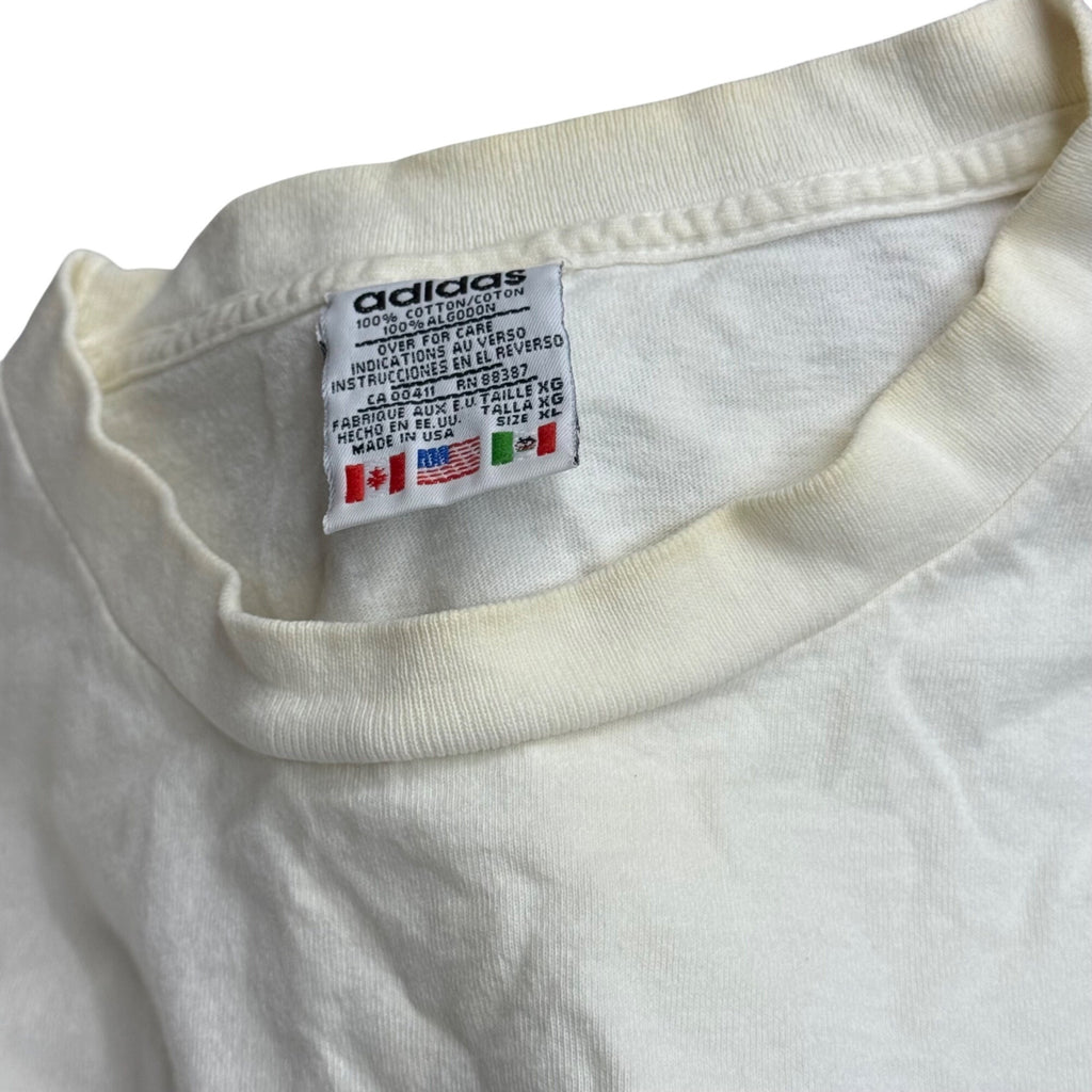 Vintage Adidas Florida Gators 1995 First Soccer Match Tee XL White Vintage READ