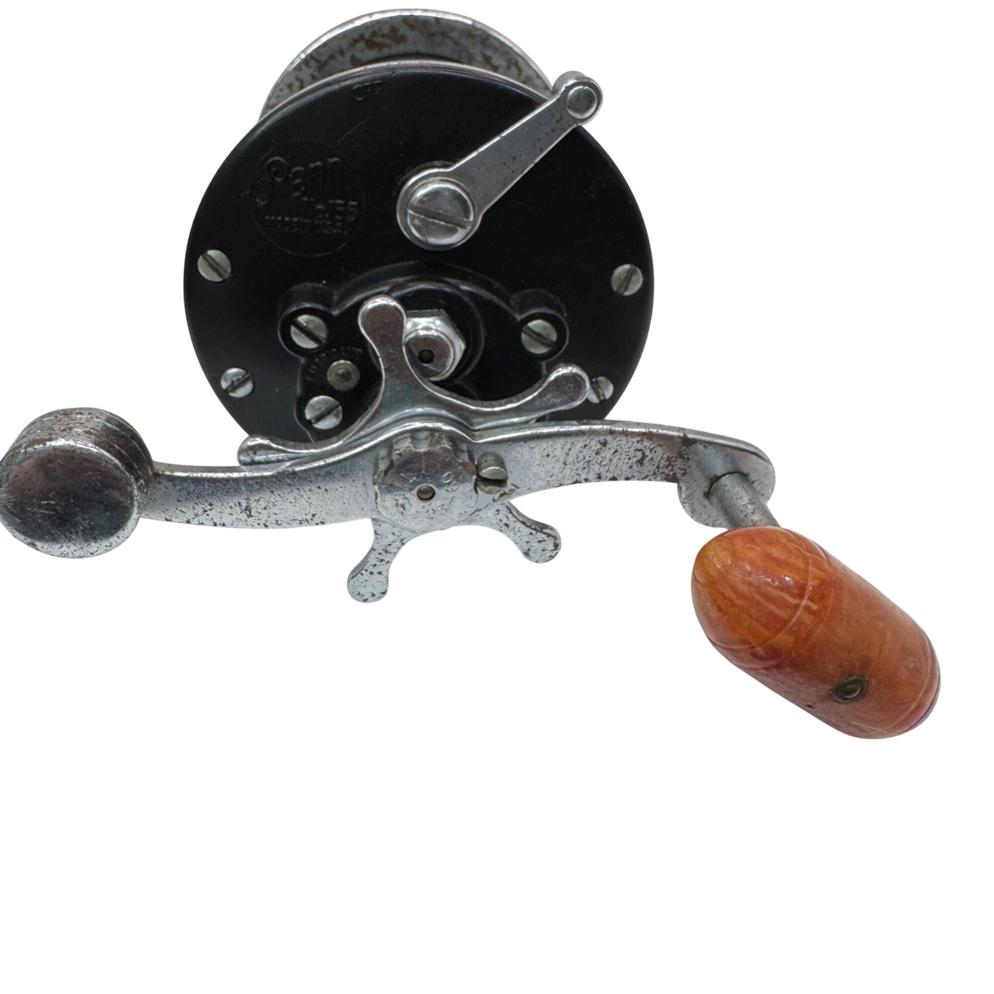Vintage Penn Beachmaster No. 155 Conventional Fishing Reel Right Handed USA