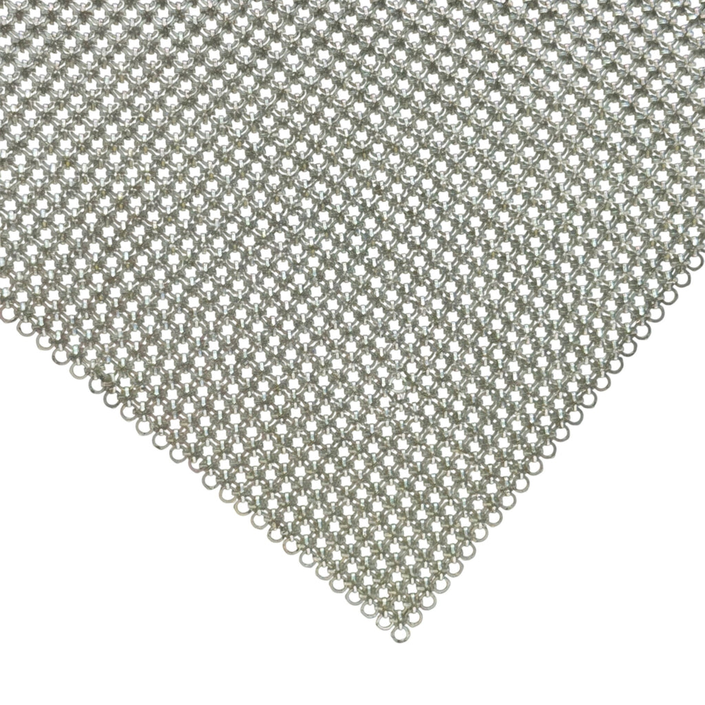 VTG Whiting and Davis Disco Diva 1970s CHAINMAIL Scarf Necklace 21" Extra Large