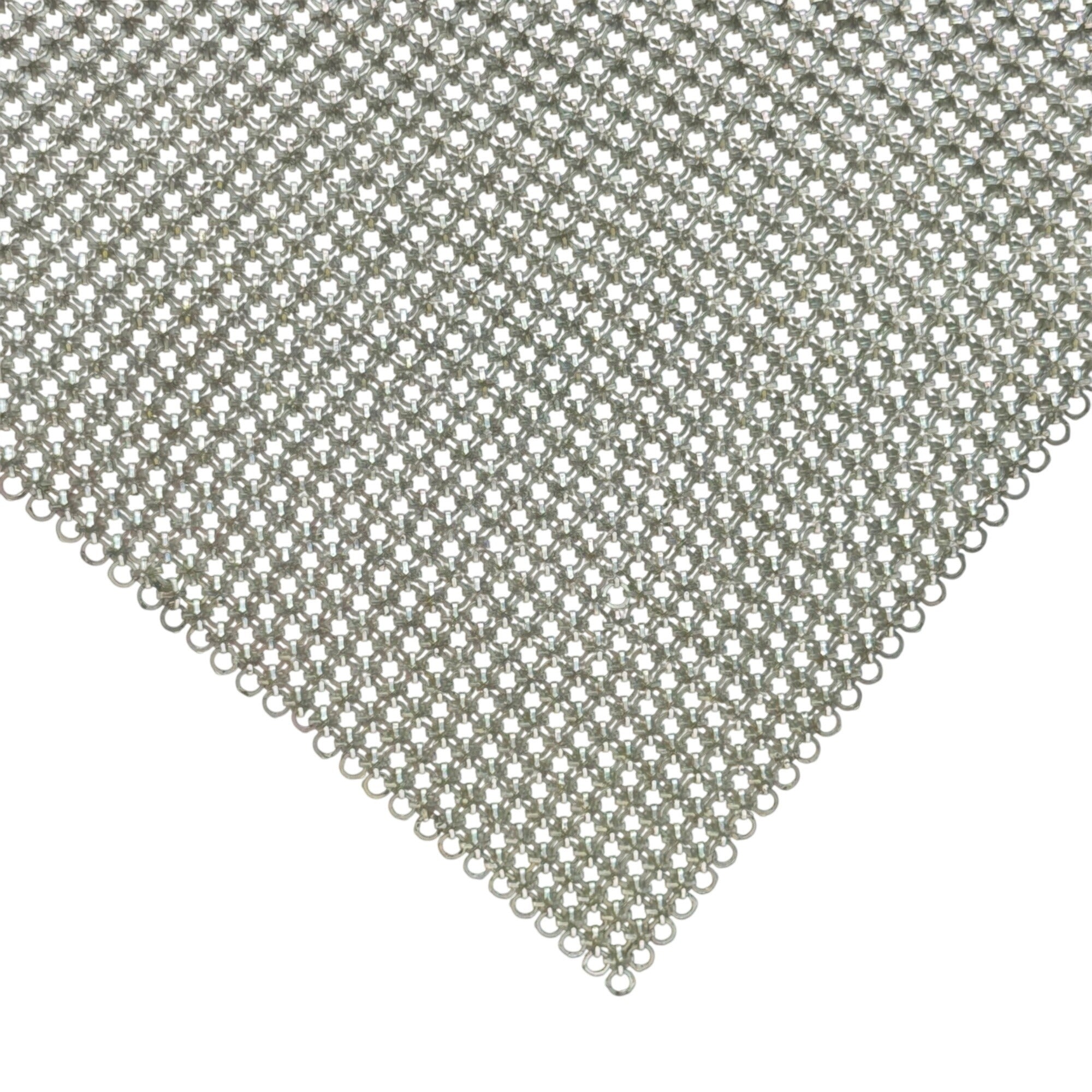 VTG Whiting and Davis Disco Diva 1970s CHAINMAIL Scarf Necklace 21" Extra Large