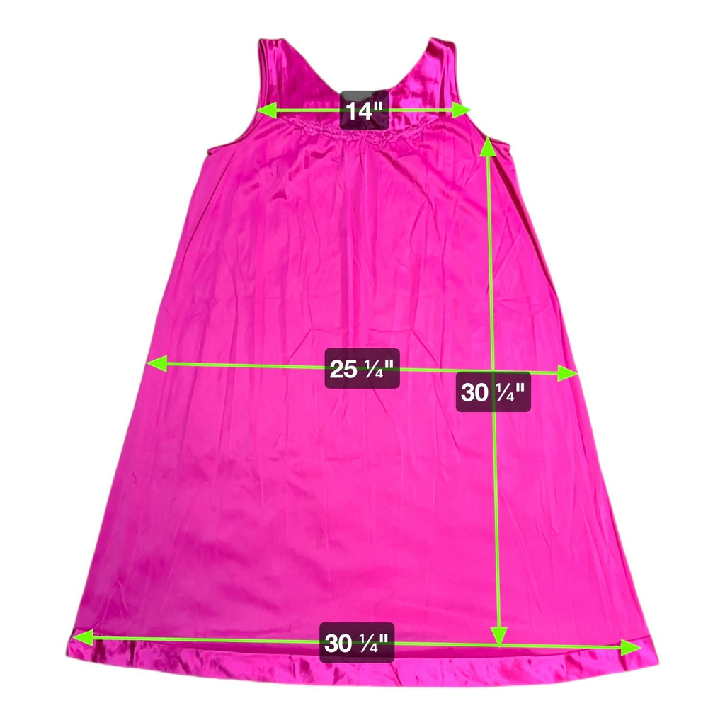 Vanity Fair Womens Vintage Pink Nightgown Robe Set Size Large Housecoat Pajamas