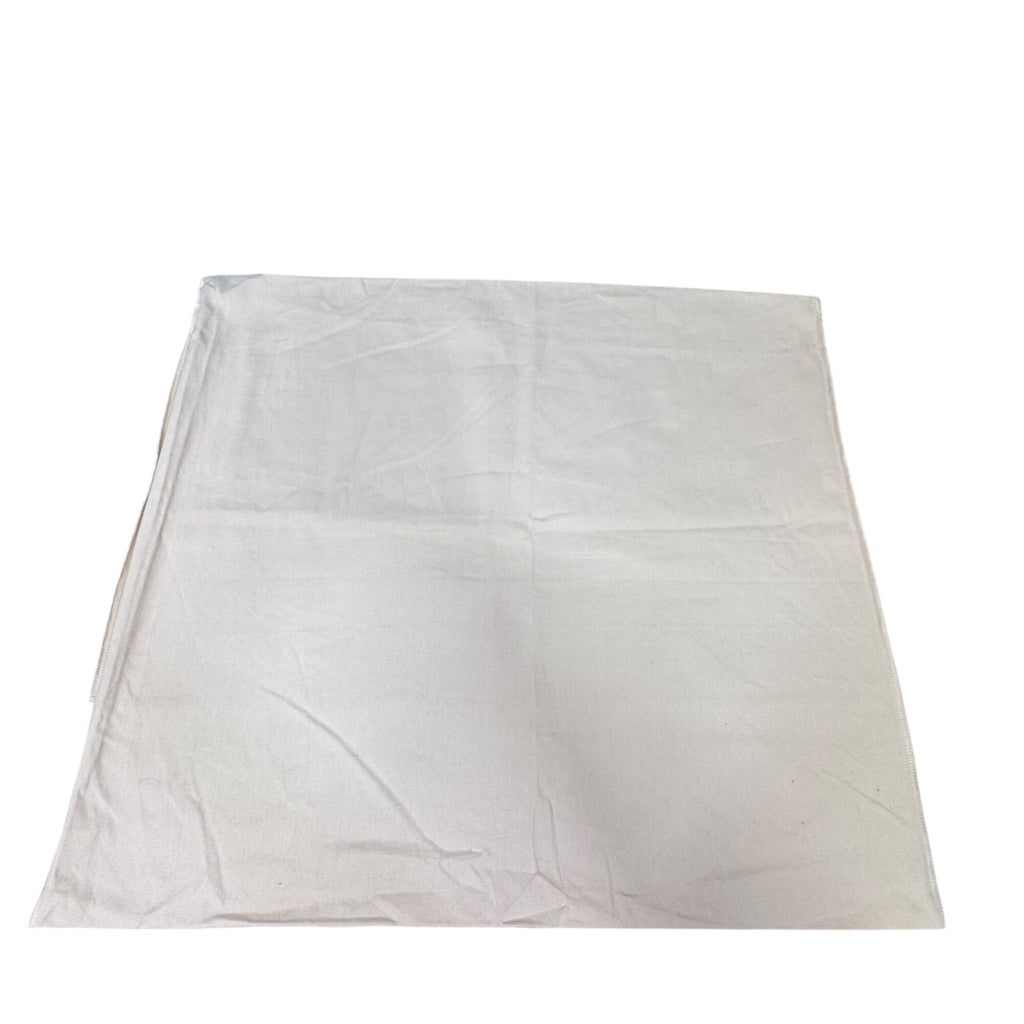 Louis Vuitton Beige Cotton Dust Bag For Storage Purse Handbag Protection 24"x21"