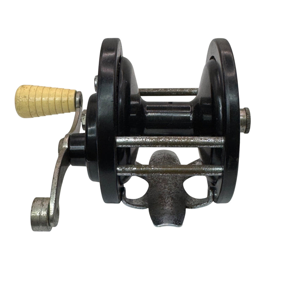 Vintage Penn No. 80 30-60 Fishing Reel Black & Silver 3" Spool Classic Durable
