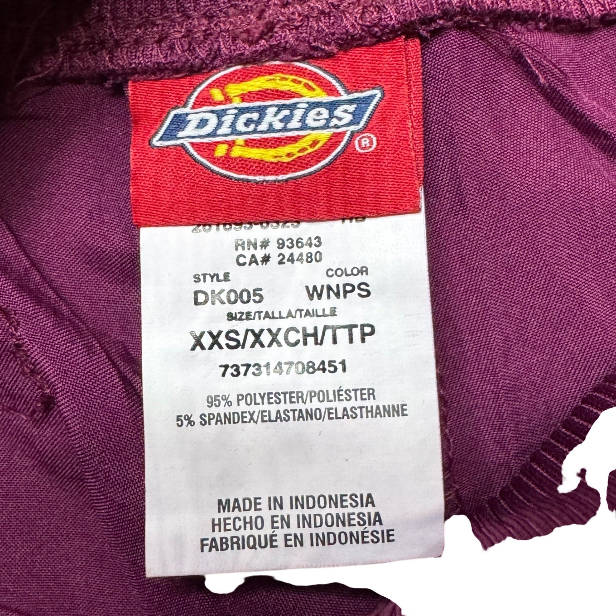 Dickies Wonderwink Scrub Pants Lot Womens XXS New With Tags Blue Green Maroon