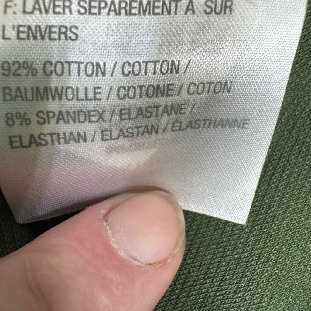 Belle By Kim Gravel Womens Green Straight Leg Pants Sz 6 Jeans Olive New w/o Tag