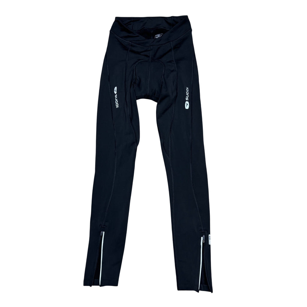 Sugoi Womens Evolution Midzero Cycling Tights Black Small Polyester Spandex