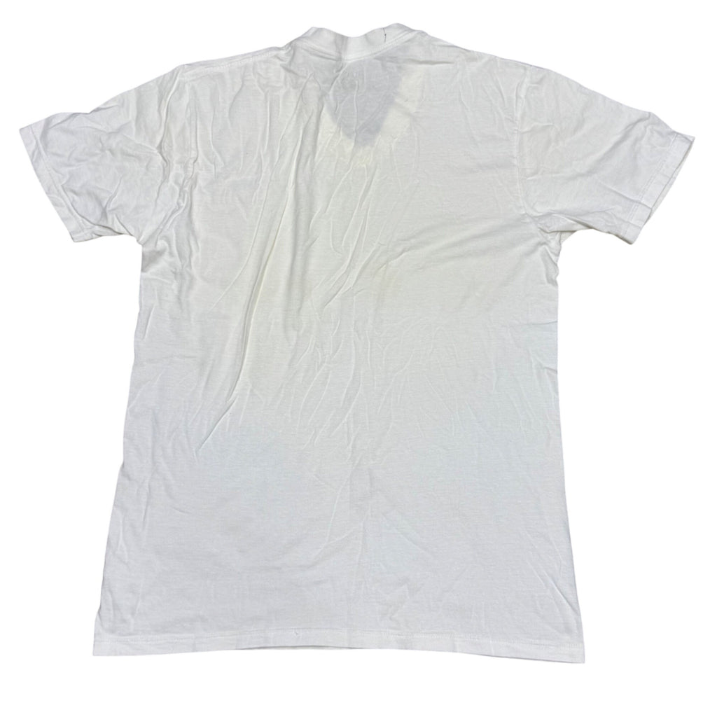 Alfani White V-Neck T-Shirt L 100% Combed Cotton Made In Canada Undershirt Pima
