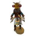 Vintage Native American Kachina Doll Hummingbird Signed Painted Details 10" READ