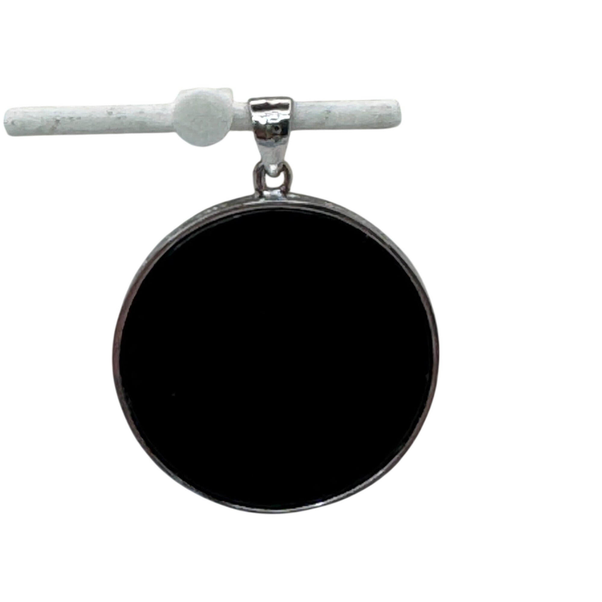 Black Jade Dragon Pendant Heavy Sterling Silver Dragon Statement Necklace Vtg