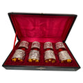 Corbell Cherub Silver Plated Napkin Rings Set Of 8 s Intricate Relief Made Japan