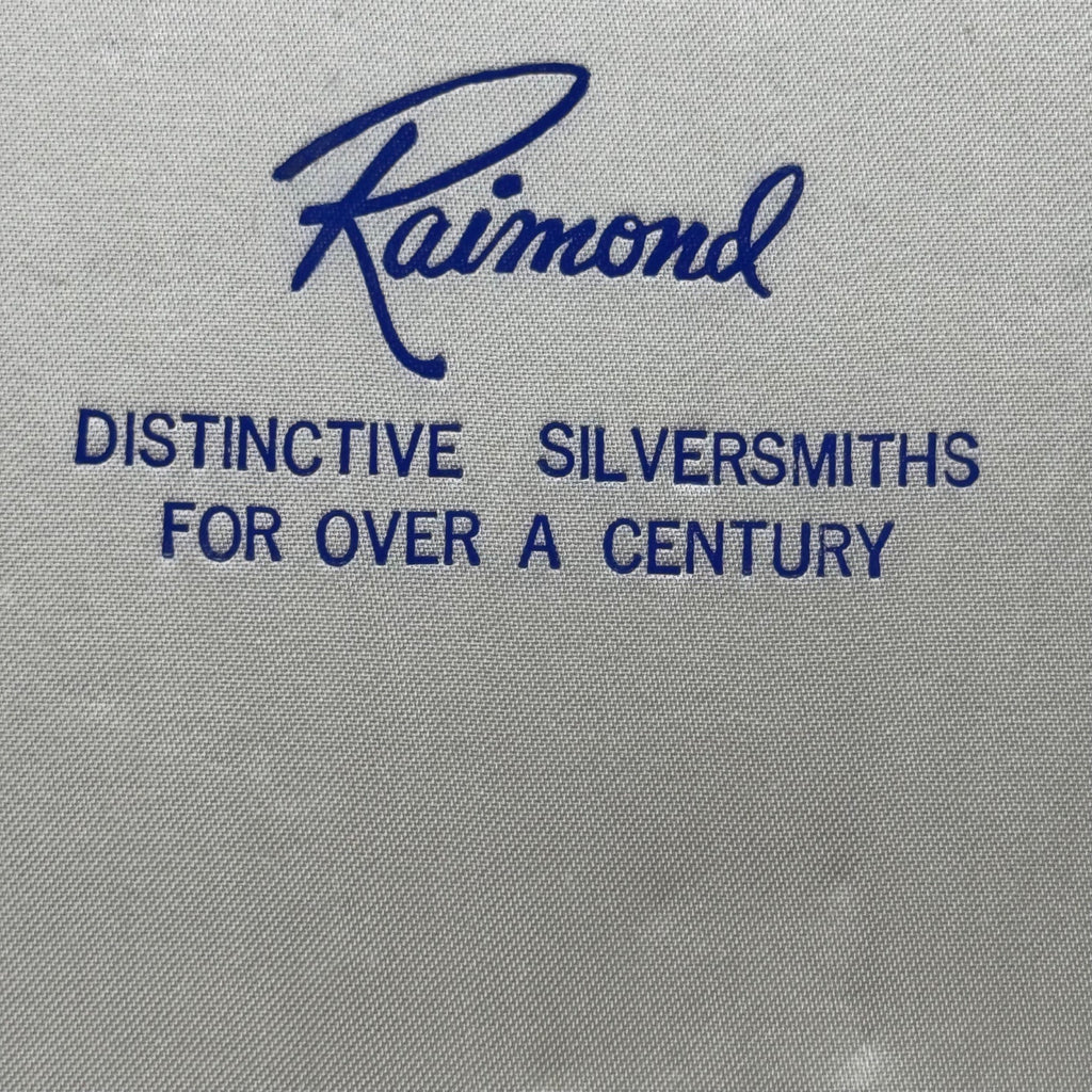 Vintage Raimond Silversmiths Cobalt Blue Glass Salt Cellars w/ Spoons Caviar NEW