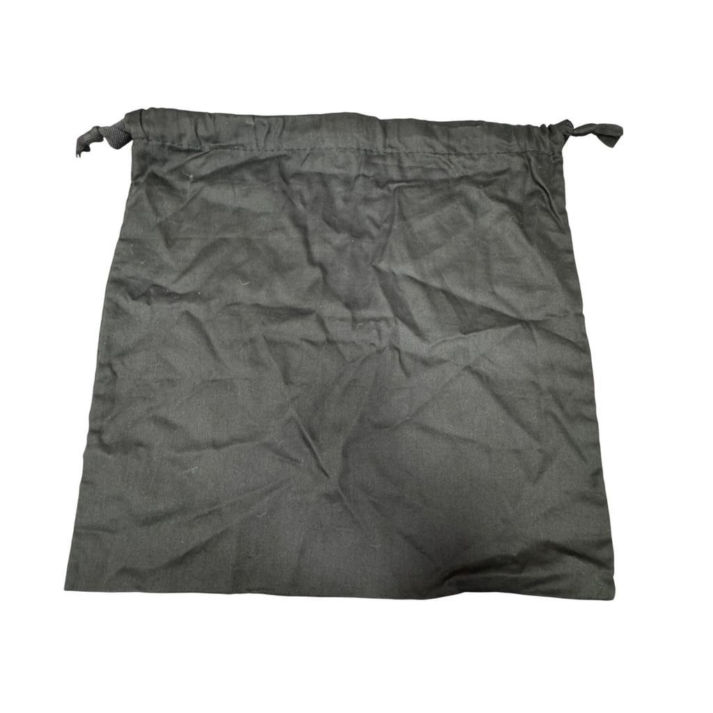 Dolce & Gabbana Black Dust Bag 14"x13 Drawstring Purse Handbag Shoes Accessories
