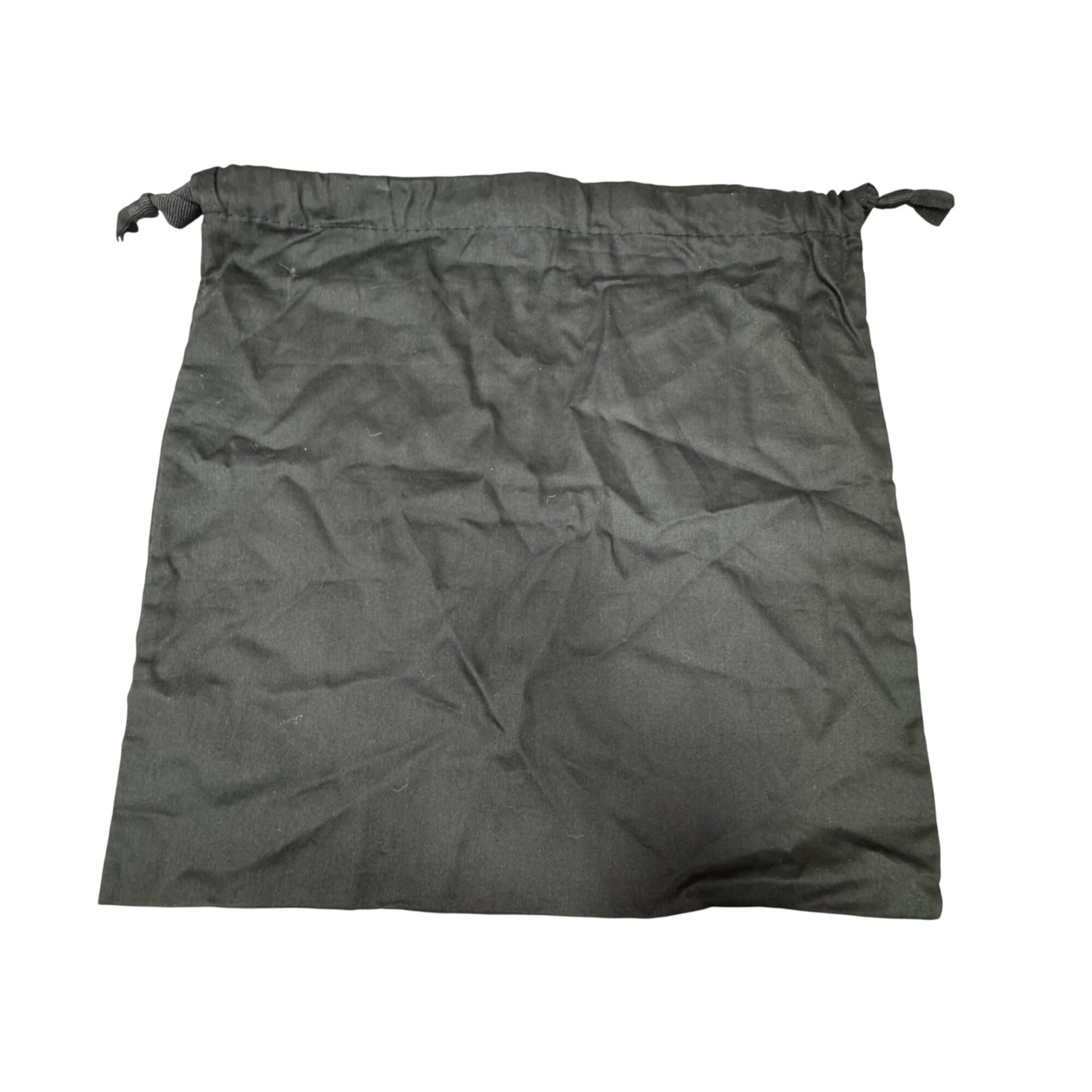 Dolce & Gabbana Black Dust Bag 14"x13 Drawstring Purse Handbag Shoes Accessories
