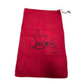 Authentic New Christian Louboutin Red Shoe Handbag Dust Bag 14X9 Storage Gift