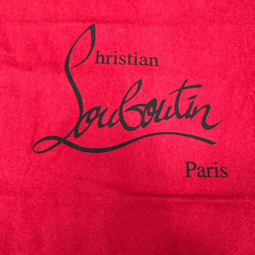 Authentic New Christian Louboutin Red Shoe Handbag Dust Bag 14X9 Storage Gift