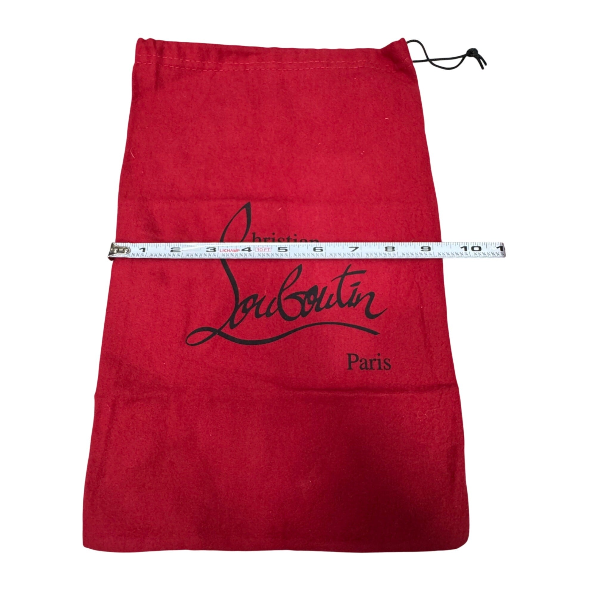 Authentic New Christian Louboutin Red Shoe Handbag Dust Bag 14X9 Storage Gift