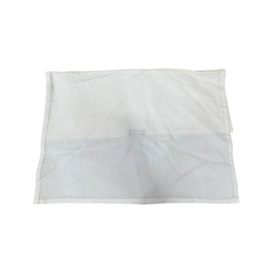 Chanel White Cotton Envelope Style Dust Bag Handbags Purse Accessories Gift 13x9