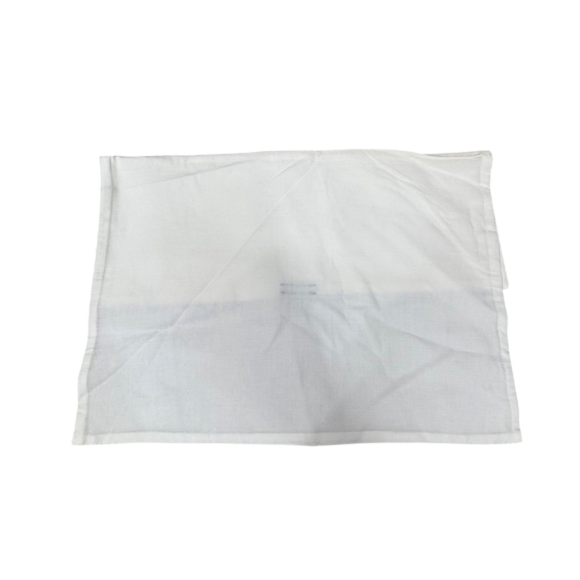 Chanel White Cotton Envelope Style Dust Bag Handbags Purse Accessories Gift 13x9