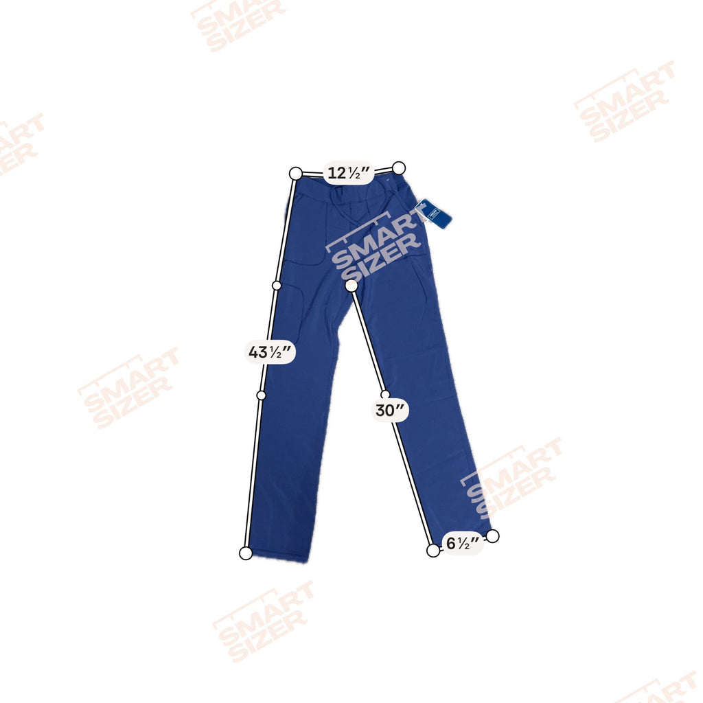 Cherokee Womens Tall Navy Blue Medical Uniform Scrub Pants XS  Pockets NEW w/ Ta