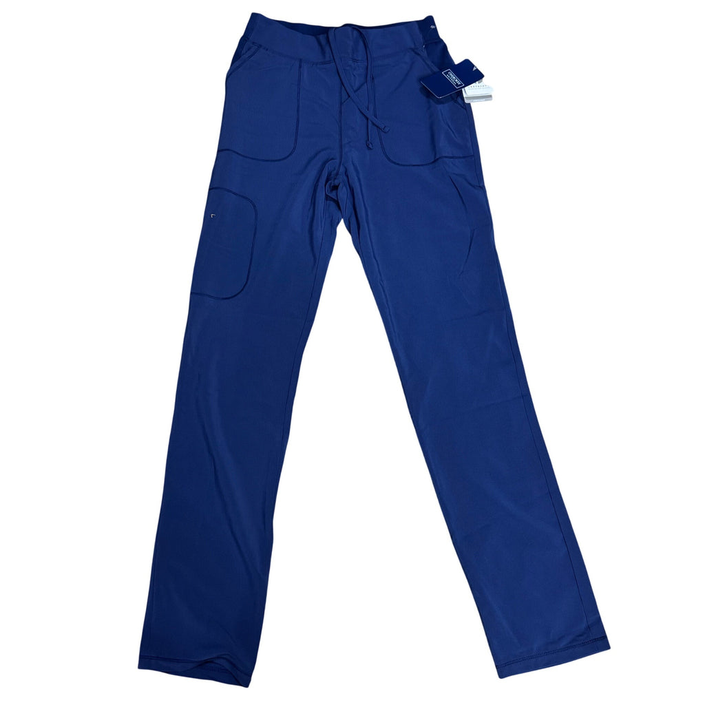 Cherokee Womens Tall Navy Blue Medical Uniform Scrub Pants XS  Pockets NEW w/ Ta