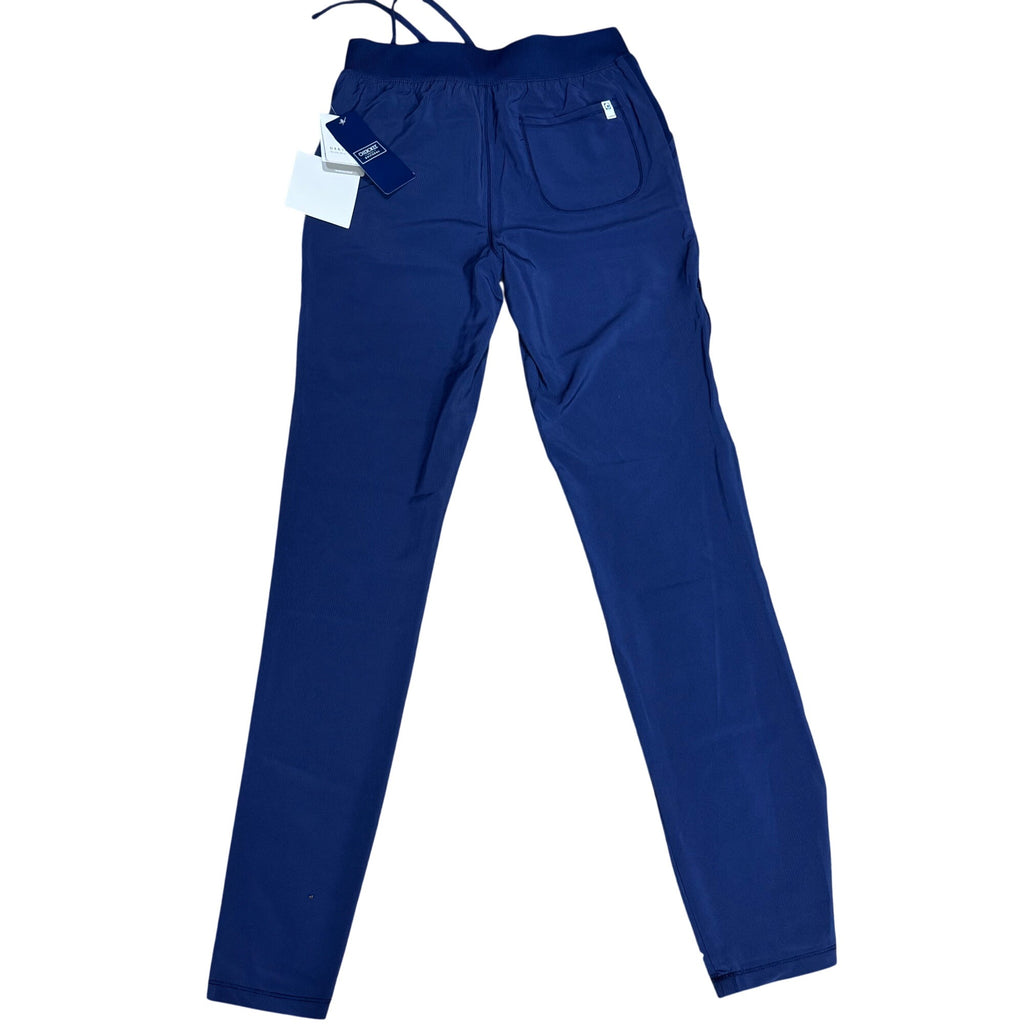 Cherokee Womens Tall Navy Blue Medical Uniform Scrub Pants XS  Pockets NEW w/ Ta