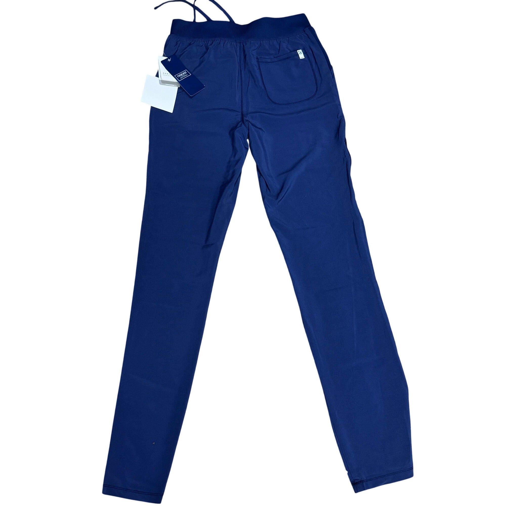 Cherokee Womens Tall Navy Blue Medical Uniform Scrub Pants XS  Pockets NEW w/ Ta