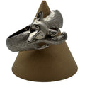 Castlecliff Fox Clamper Bracelet Silver-Tone Cuff Bracelet Animal Statement