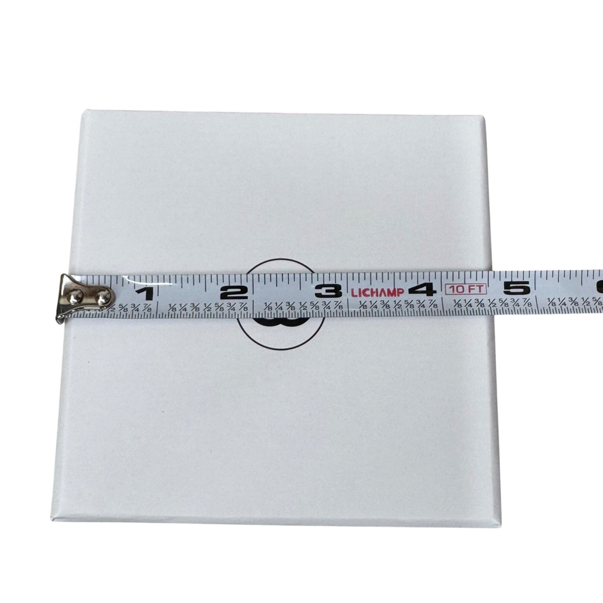 Chanel White Beauté Box 4.75x4.75x6 Storage Display Gift Authentic Hair Jewelry